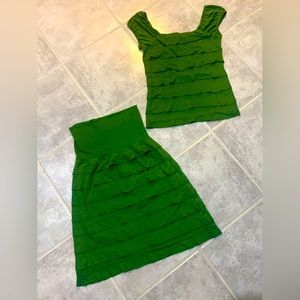 Max Studio Green Coordinates Set